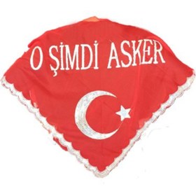 Resim Aker Hediyelik O Şimdi Asker Şalı 