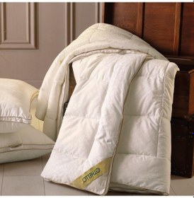 Resim Othello Elegante Crowna Yorgan Çift Kişilik 195x215+2,5Cm Bej-Krem 