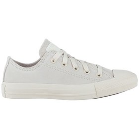 Resim Converse Chuck Taylor All Star Suede Kadın Bej Spor Ayakkabı A15500c.271 Krem 