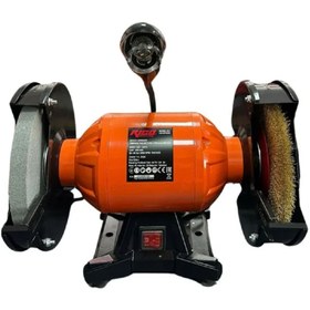 Resim HakanTorna HT- Rico Tel Fırçalı Taş Motoru 200mm 600W ışıklı 