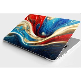 Resim Laptop Sticker Bilgisayar Notebook Pc Kaplama Etiketi Lüks Modern Mermer 