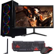Resim Ramtech DG241 E5-2650V2 64GB Ram 500 GB M2 SSD 21.5" 4 GB Ekran Kartlı Render Pc 
