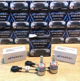 Resim Xenon H11 Buz Mavi Led Xenon Şimşek Etkili-10800lm 12000k- 