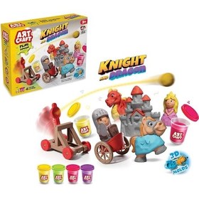 Resim 03848 Şövalye Ve Ejderha Oyun Hamuru Seti 280 Gr -dede Çok Renkli 