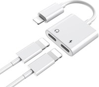 Resim Concord J-008 Yeni Nesil iPhone Lightning Şarj ve Kulaklık Girişi Otg Adaptör OEM