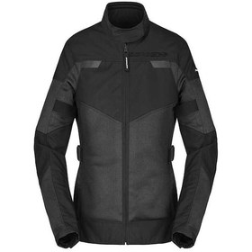 Resim Spıdı Tour Net Tex Lady Motosiklet Ceket Siyah 