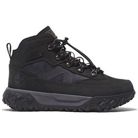 Resim Timberland Greenstride Motion 6 Mid Bungee Waterpro Çocuk Outdoor Botu TB1A673Z0151 Siyah 