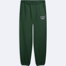 Resim Ltb Beli Lastikli Slogan Baskılı Dar Paça Yeşil Eşofman Yeşil M - L 