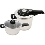 Resim Jumbo Procook 4 L +6 L Düdüklü Tencere Seti 