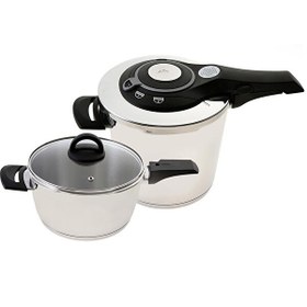 Resim Jumbo Procook 4 L +6 L Düdüklü Tencere Seti 