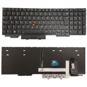 Resim Lenovo Thinkpad E15 20RD 20RE Notebook Klavye (Siyah TR) ışıklı 