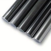 Resim 30*152cm/11.8*59.8inç 2D 3D 4D 5D 6D Parlak Karbon Fiber Vinil Kaplama Filmi Hava Bırakma Su Geçirmez Güneşlik Araba Motosiklet Laptop Telefon Kılıfı DIY için Uygun 