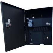 Resim Kastap 8 Port Duvar Tipi Fiber Optik Sonlandırma Kutusu. Anahtar 