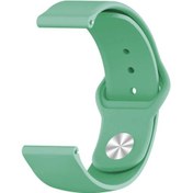 Resim Galaxy Uyumlu Watch Active 2 44mm Krd-11 20mm Uyumlu Zore Kordon-haki 