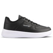 Resim Slazenger Ekua Sneaker Erkek Ayakkabı Siyah / Beyaz 