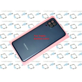 Resim Samsung Galaxy M12 kasa Arka Pil Batarya Kapağı Siyah 