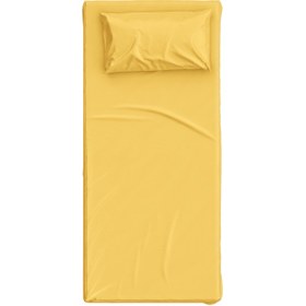 Resim Basics Pamuk Saten Sarı Çocuk Çarşaf Seti 90x190cm 