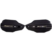 Resim GP Kompozit Bajaj Dominar 250 / 400 2017-2024 Uyumlu Plastik Elcik Koruma Siyah 