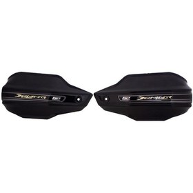 Resim GP Kompozit Bajaj Dominar 250 / 400 2017-2024 Uyumlu Plastik Elcik Koruma Siyah 