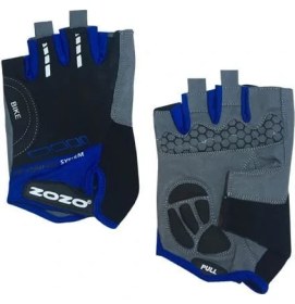 Resim Zozo-Air Comfort Eldiven-4 Renk-Reflektörlü/silikon Jelli Siyah Turuncu-M 