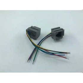 Resim 623 K 6P6C Dişi Kablolu Soket 