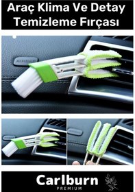 Resim Özel Üretim Zorlu Dar Yerleri Hassas Temizleyen Otomobil Araç Klima Detay Temizleme Fırçası 
