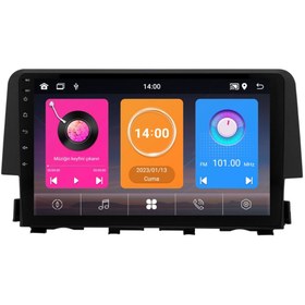 Resim Carvocal Honda Civic FC5 Android Multimedya Sistemi (2016-2021) CRV-Uyumlu 