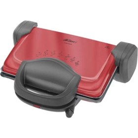 Resim Arzum AR 287 Tostani 1800 W Çift Taraflı Yanmaz Yapışmaz Kaplama, Çıkarılabilir Plakalı Kırmızı Izgara ve Tost Makinesi – Yerli Üretim 