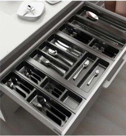 Resim Eco Lüx Modül Kaşıklık Antrasit 42x49 Cmacero20352 925 Çok Renkli 