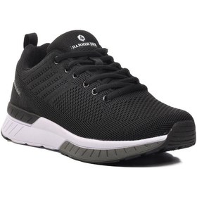 Resim Hammer Jack Manaus 101 21200 Siyah-beyaz Memory Foam Kadın Spor Ayakkabı 001 