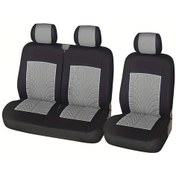Resim Topnotch Citroen Jump 2006 İçin Gray Kova Koltuk Kılıfı Car Seat Cover 