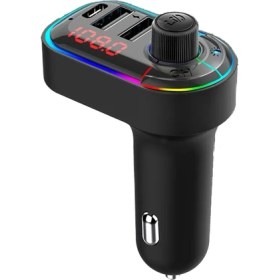 Resim Pure Çok Fonksiyonlu Araba Hızlı Şarj Cihazı Araba Mp3 Bluetooth Çalar Bir Sürükle Üç Araba Şarjı Ses Verici (Yurt Dışından) 