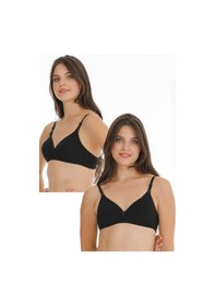 Resim Parlingerie 2li Hamile Modal Kaplı Emzirme Sütyeni Siyah 