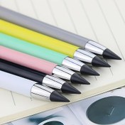 Resim Gömülü Silgi ile Ergonomik Bileme Gerektirmeyen Mekanik Kalem - Gençler ve Yetişkinler için Dayanıklı Makaron Renk Tasarımı, Akıcı Yazım Deneyimi, Şık Masa Aksesuarı 