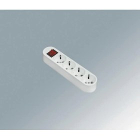 Resim Pelsan 4 Lü Anahtarlı Grup Priz 