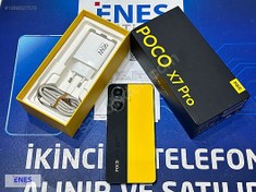 Resim Xiaomi Poco X7 Pro İkinci El TR | 512 GB | Siyah İkinci El Çiziksiz 18 AY Garantili Poco X7 Pro 5G SARI 512/12+6RAM