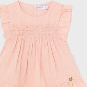 Resim Kız Bebek Pudra Bluz 01102-045 Krem 