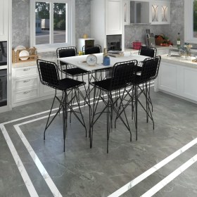 Resim Knsz masa sandalye takımı hem105zengin byzsyh 130*090 6 sandalye syhsyh sırt minderli 