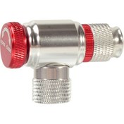 Resim Tenfowee Dağ Bisikleti İçin Co2 Hacimli Hızlı Şişirici Uç Adapörü - Dış Mekan Acil Bakım Aksesuarı B Tipi Dönme Düğmeli Tek Uçlu Çok Renkli 