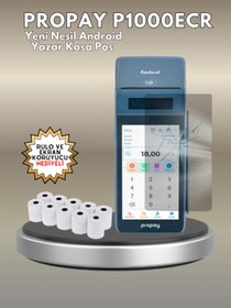 Resim propay P1000 ECR ( RULO VE EKRAN KORUYUCU HEDİYELİ) Android Yazarkasa Pos 
