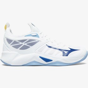 Resim Mizuno Wave Dimension Erkek Beyaz Voleybol Ayakkabısı 