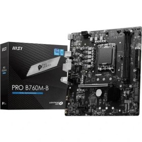 Resim Binbir Göz Bilgisayar Msı Pro B760M-B Ddr4 4800MHZ (Oc) M.2 1700P Matx Anakart 