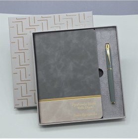 Resim Universal Öğretmenler Gününe Özel Deri Defter Ve Kalem Set 