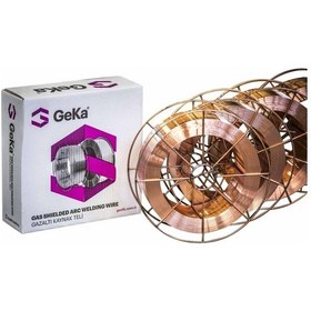 Resim Geka SG 2 ER70S6 Rutil Mig Gazaltı Kaynak Teli 0.8 MM 