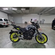 Resim Mt-09 Jant Sticker Etiket Modeli 