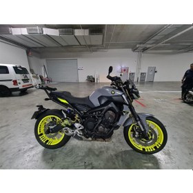 Resim Mt-09 Jant Sticker Etiket Modeli 