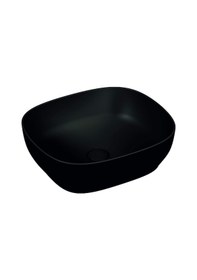 Resim VitrA Outline 5994B483-0016 Kare Lavabo Mat Siyah 48 CM 