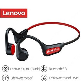 Resim Seçim Lenovo X3 Pro Tws Bluetooth V5.3 Kablosuz Kemik İletimli Kulaklık Ip56 Su X3 Pro Black 