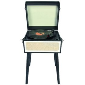 Resim Ktools Long Play Retro Plus Ayaklı Pikap Siyah 