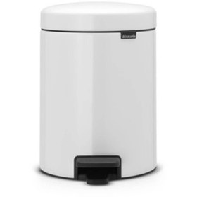Resim Brabantıa Brabantia Newıcon Whıte Pedallı Çöp Kutusu 5l 